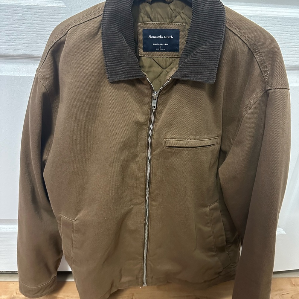 Abercrombie & Fitch Men's Brown Jacket